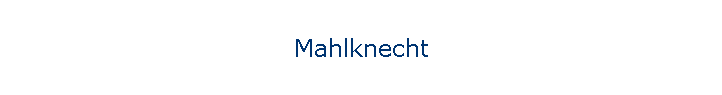 Mahlknecht