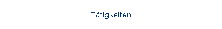 Ttigkeiten